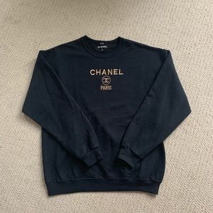 chanel crewneck sweatshirt